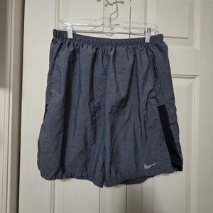 Nike Dri-fit Men's Gray Athletic Shorts Size Large